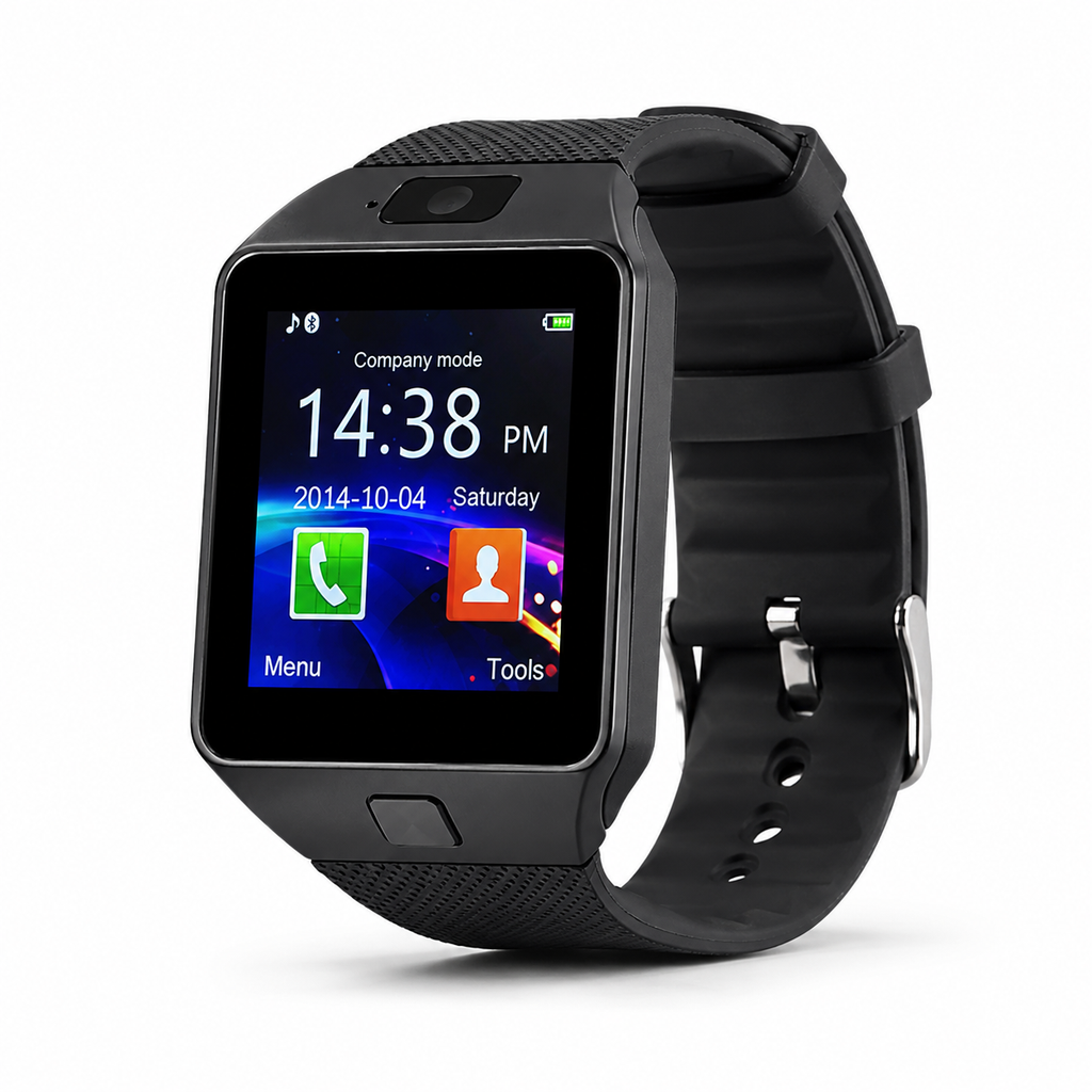 Q18 Smartwatch with Camera & Magnetic Charging – Standalone Phone & Fitness Tracker