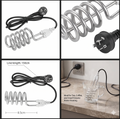 Portable Electric Immersion Water Heater Rod – Fast Heating Boiler for Tea & Coffee