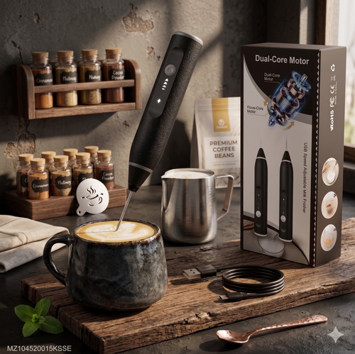 T2MAX 3-in-1 Rechargeable Milk Frother & Coffee Blender