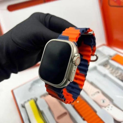Ultra Smartwatch Display Combo Kit – 7 Interchangeable Straps Premium Edition