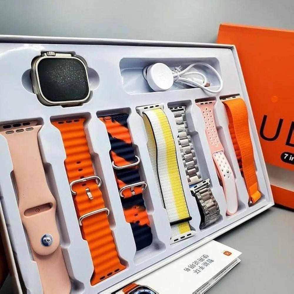 Ultra Smartwatch Display Combo Kit – 7 Interchangeable Straps Premium Edition