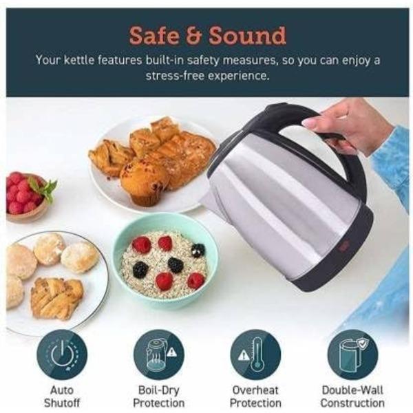 Premium Stainless Steel Electric Kettle – Fast Boiling & Automatic Shut-Off