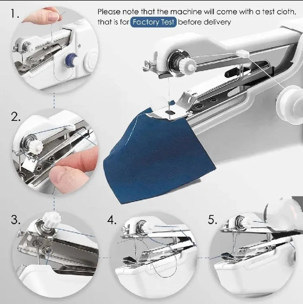 Handy Stitch Handheld Sewing Machine – Portable & Wireless Cordless Stitching Tool