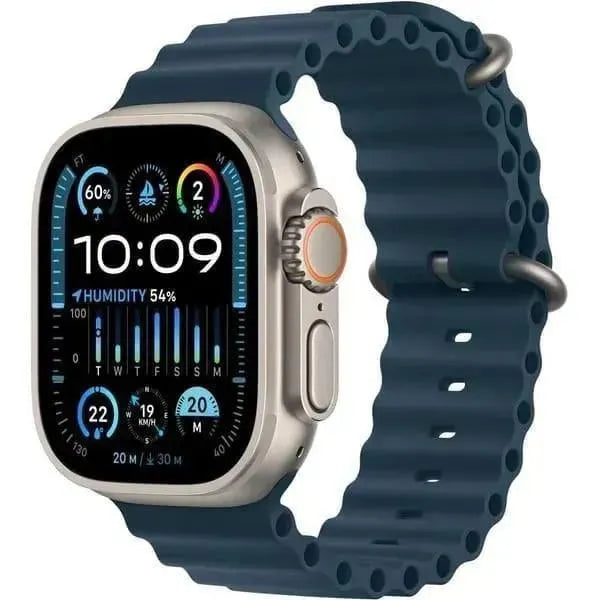 Men's Smart Watch with Silicone Band & Digital Display